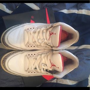 Jordan White Cement 3s